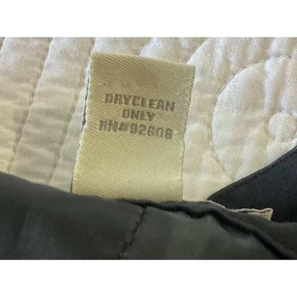 Vintage Laura Leigh 100% silk High Waist Embroidered Cropped Pants Size 8 - Picture 4 of 12